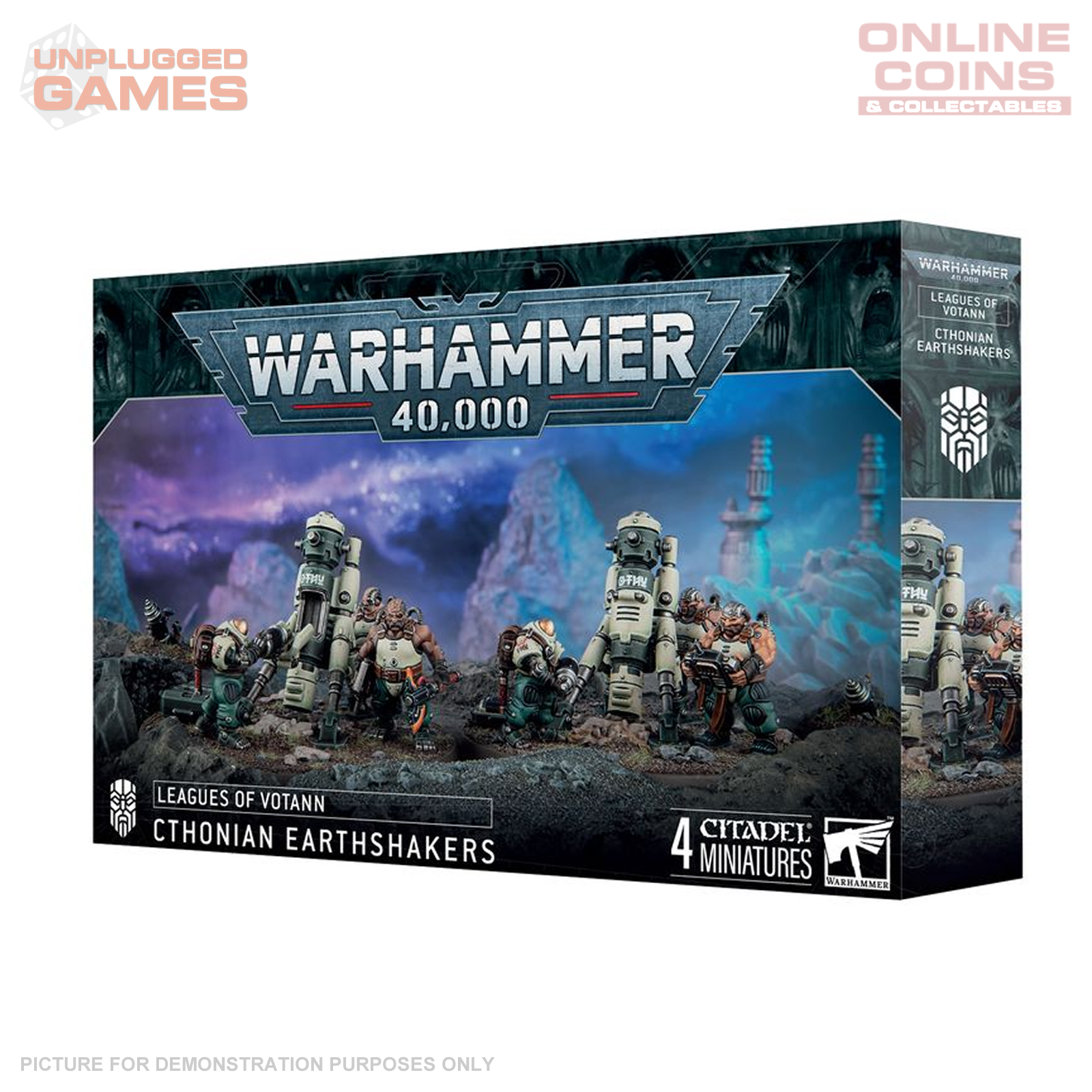 Warhammer 40,000 - Leagues of Votann - Chthonian Earthshakers